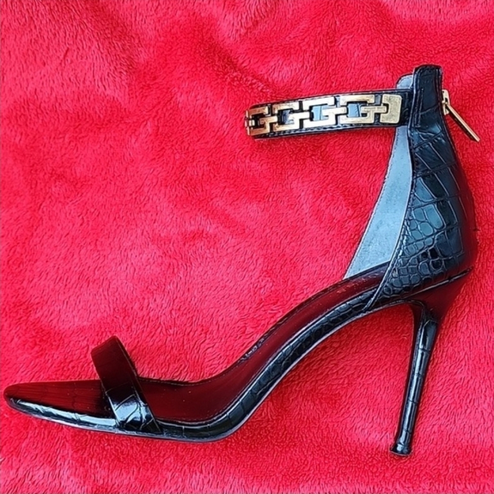 Black Strap Heels - Picture 8 of 12